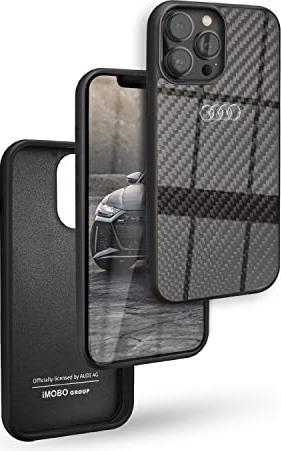Produktbild Audi Carbon Fiber iPhone 13 Pro Max 6.7" czarny/black hardcase AU-TPUPCIP13PM-R8/D2-BK (Apple iPhone 13 Pro Max)