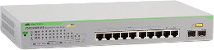 Image du produit Allied Telesis Switch Websmart Gigabit 8xtpoe+ (12 Ports)