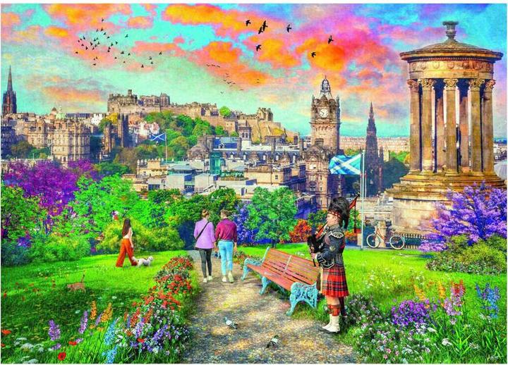 Actual product image Ravensburger Puzzle Edinburgh Romance, 1000 pieces. (1000 pieces)