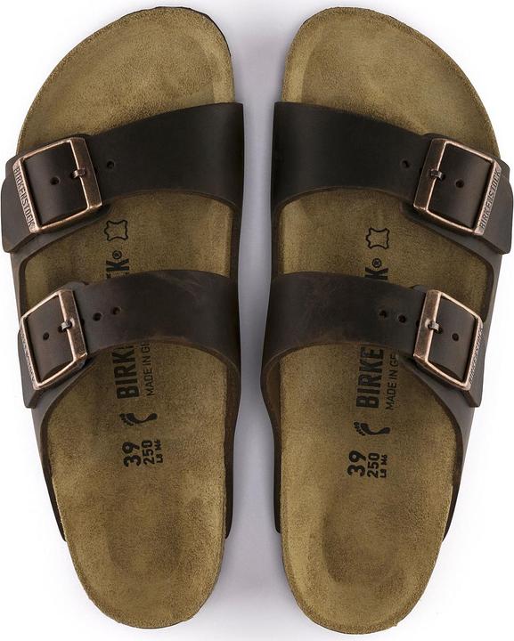 Actual product image Birkenstock Arizona Nubuck Leather Normal (38)