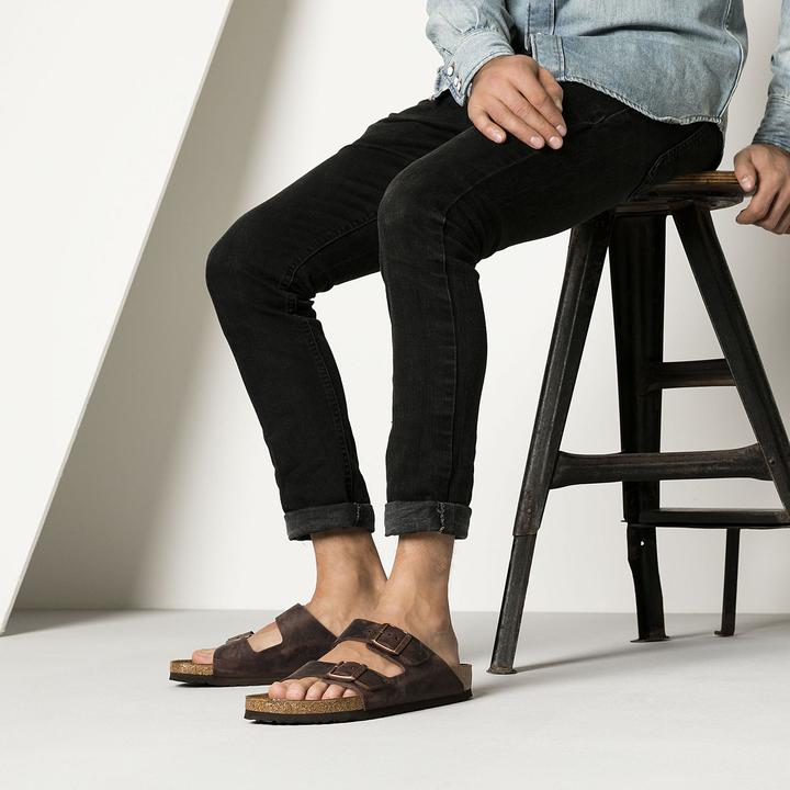 Actual product image Birkenstock Arizona Nubuck Leather Normal (38)