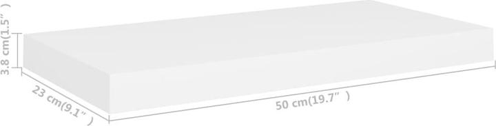 Immagine prodotto VidaXL Lacey (50 x 23 x 4 cm)