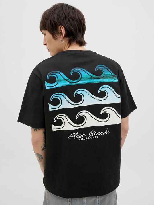 Actual product image Jack & Jones Gedruckt Rundhalsausschnitt T-shirt T-shirt (XL)