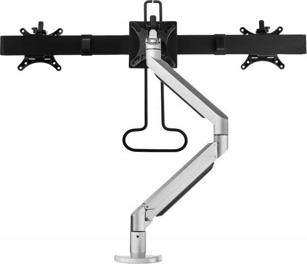 Bakker Elkhuizen BNEPODBCS BAKKER Monitorarm 12kg dual silber (Tisch)