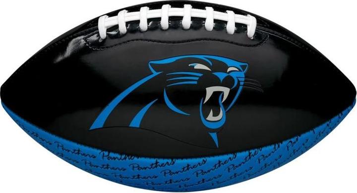 Actual product image Wilson NFL Team Peewee Carolina Panthers Mini Jr Ball