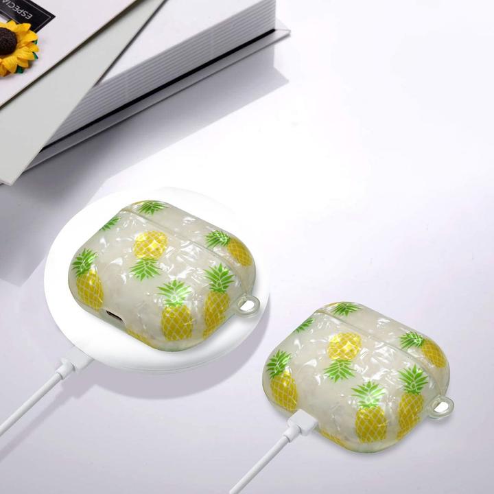 Produktbild König Design Schutz Hülle für Apple AirPods Pro Tasche Case Cover Etuis 360 Grad Bumper Motiv (Kopfhörer Tasche)