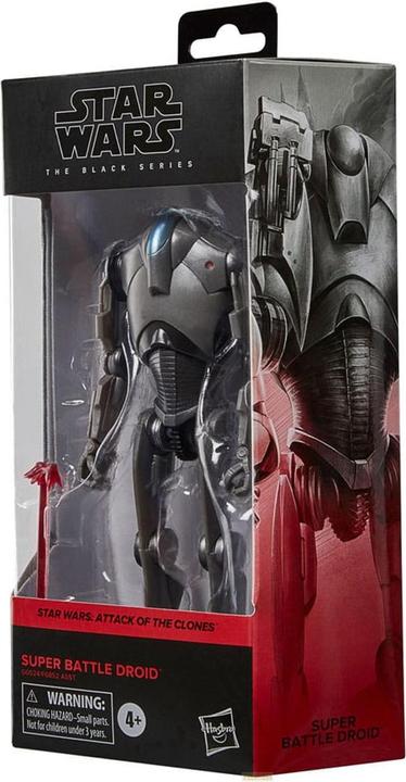 Immagine prodotto Hasbro Star Wars Episodio II Serie Nera - Figura d'azione Super Droide da battaglia 15 cm