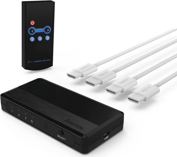 Produktbild Hama HDMI-Umschalter 3x1