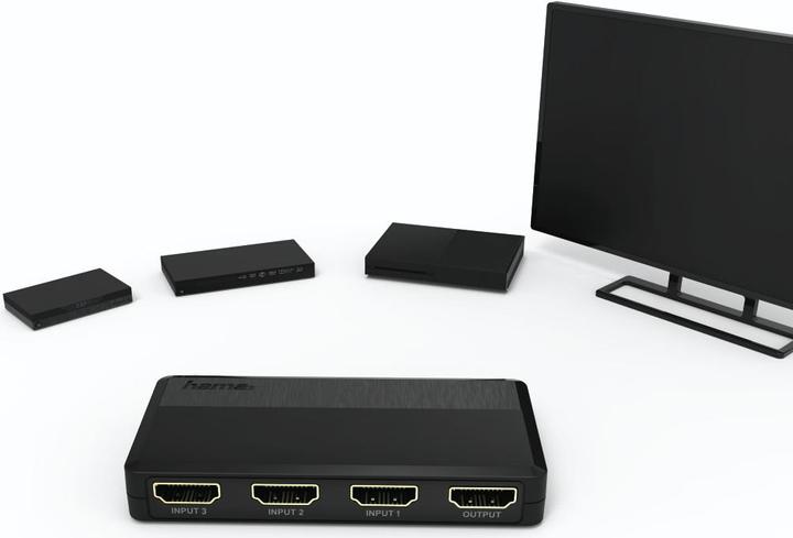 Produktbild Hama HDMI-Umschalter 3x1