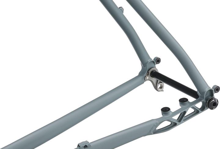 Image du produit Ritchey Kit cadre Outback V3 Disc Gravel, 650B/700C, Di2, L, gris granit/blanc neige