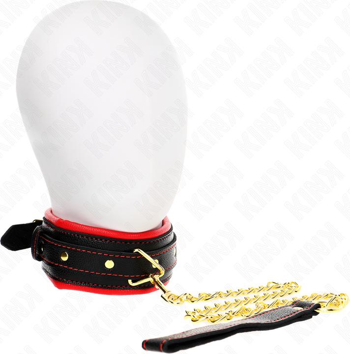 Image du produit Kink Collier Avec Bande En Simili Cuir éponge Modèle 2 Réglable 37-54 cm X 3 cm