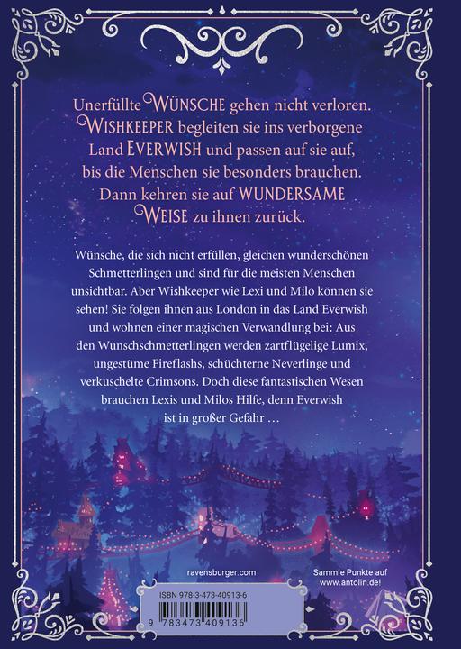 Actual product image Ravensburger Wishkeeper, Band 1: Das Land der verborgenen Wünsche (German, Barbara Laban, 2024)