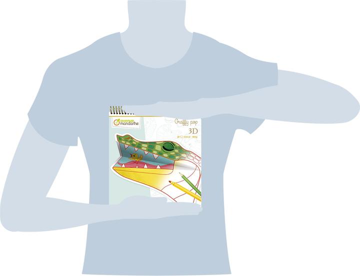 Image du produit Avenue Mandarine Album de coloriage Graffy Pop 3D