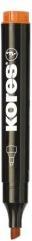 Actual product image Kores K MARKER" permanent marker, wedge tip, orange (Orange, 5 mm, 12 x)