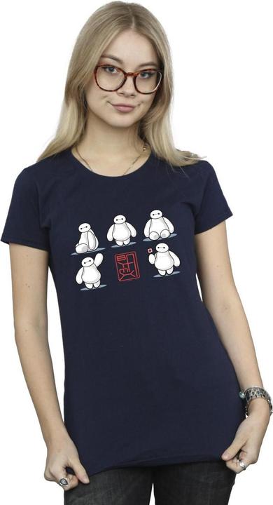 Image du produit Disney - T-shirt BIG HERO BAYMAX MANY POSES - Femme (L)