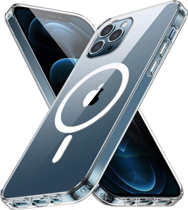Actual product image Screenguard Magnetic Apple iPhone 12 Pro Clear Case MagSafe Cover (Apple iPhone 12 Pro)