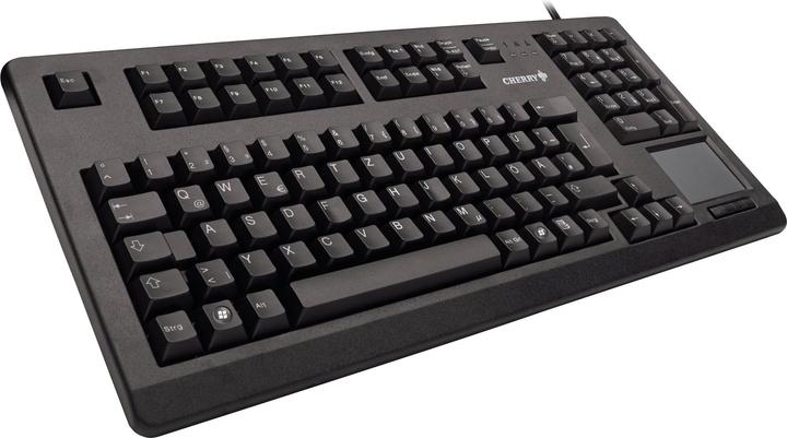 Produktbild CHERRY Mechanical keyboard w/ touchpad USB EU (US, Kabelgebunden)