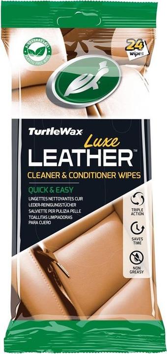 Actual product image Turtle Wax Wipes Tw For Leather 24pcs