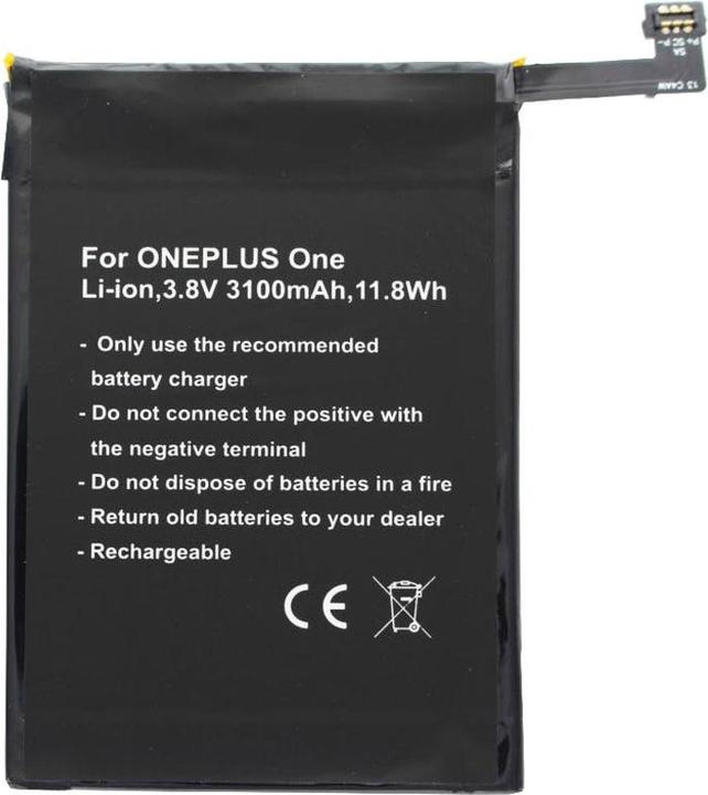 Produktbild AccuCell Akku ONEPLUS One Akku A0001, One, BLP571