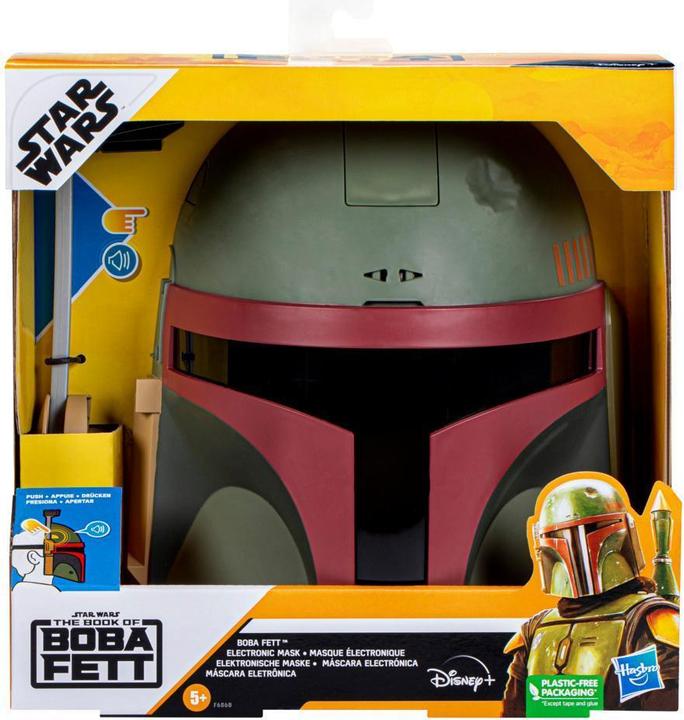 Hasbro Electronic Boba Fett Mask, Star Wars Costume for Kids, Star Wars Toys for Boys