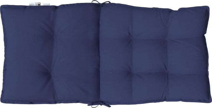 Actual product image VidaXL Low backrest cushions 4 pcs. Oxford fabric (100 x 50 x 7 cm)