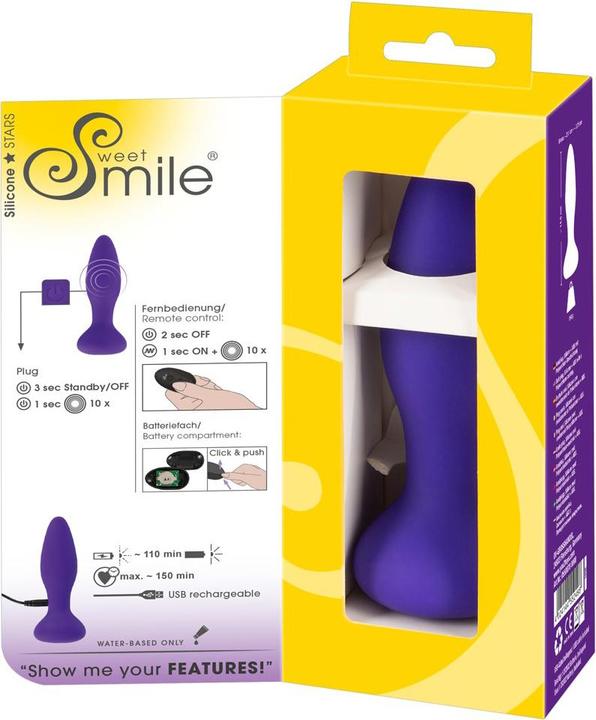 Produktbild Sweet Smile RC Butt Plug
