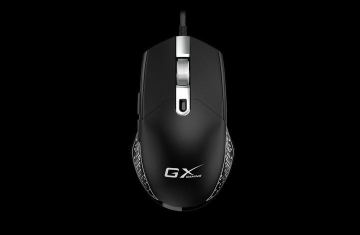 Actual product image Genius Scorpion M705/Hern??/Optick??/Pro prav??ky/Dr??tov?? USB/??ern?? (Cable)