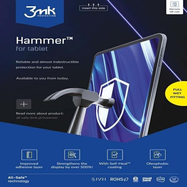 Image du produit 3MK All-In-One Hammer Tablet mokry montaż 5 szt.