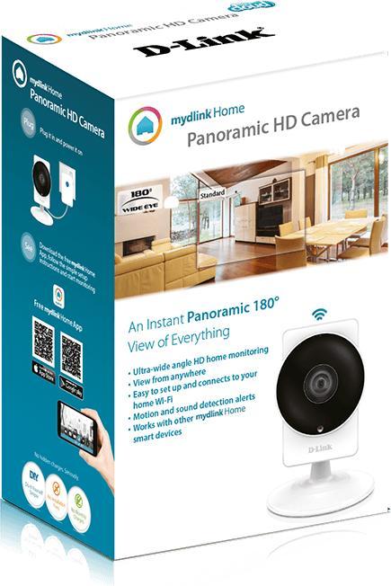 Produktbild D-Link DCS-8200LH Panoramic HD (1280 x 720 Pixels)