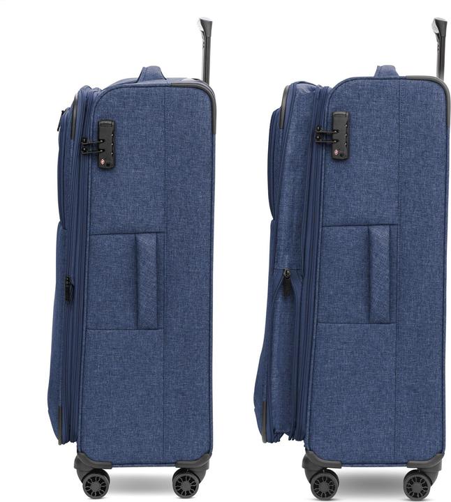 Immagine prodotto Redolz Essentials 12 LARGE carrello a 4 ruote da 79 cm con piega ad espansione (98 l, XL (da 115l))