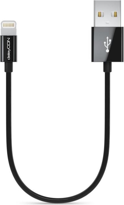 Actual product image deleyCON Lightning on USB (0.15 m, USB 2.0)