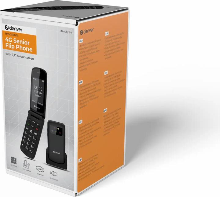 Actual product image Denver Mobile BAS-24600L (2.40", 0.30 Mpx, 4G)