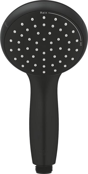 Actual product image Grohe Vitalio Start 100 QuickFix Handbrause, energiesparend, mattschwarz (2 Beam types)