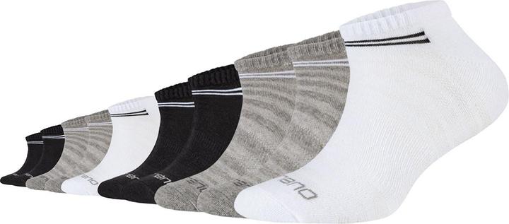 White-grey-black