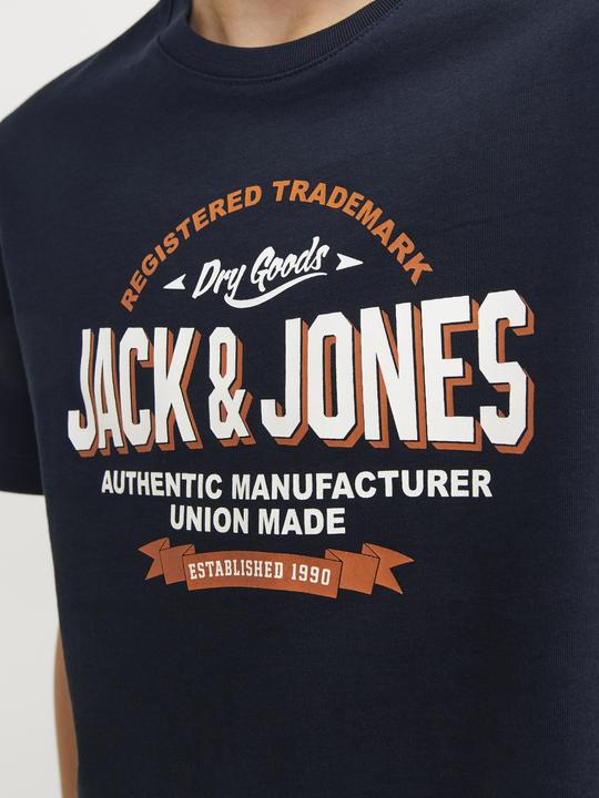 Image du produit Jack & Jones JJELOGO TEE SS ONECK 2COL 24/25 NOOS JNR (152)
