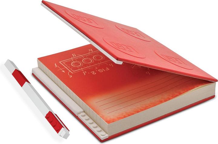 Produktbild LEGO Stationary Red Notebook with gel pen