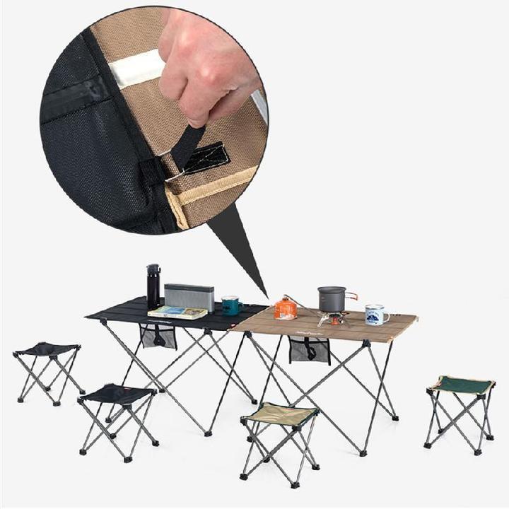 Actual product image Naturehike Stolik turystyczny lightweight folding table l nh20jj020-black