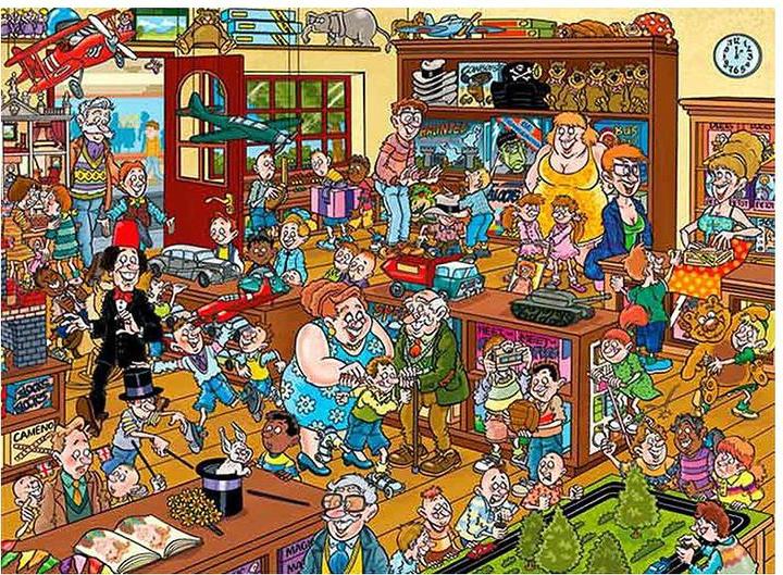 Image du produit Jumbo Le destin de Wasgij 20 (1000 pièces)