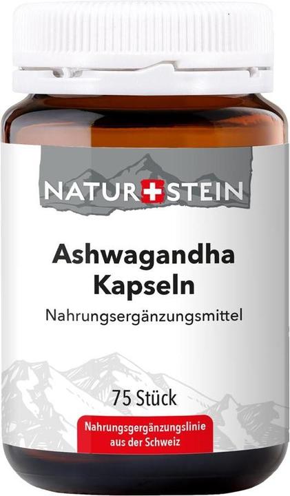 Produktbild Naturstein Ashwagandha (75 Stück, Kapseln, 170 g)