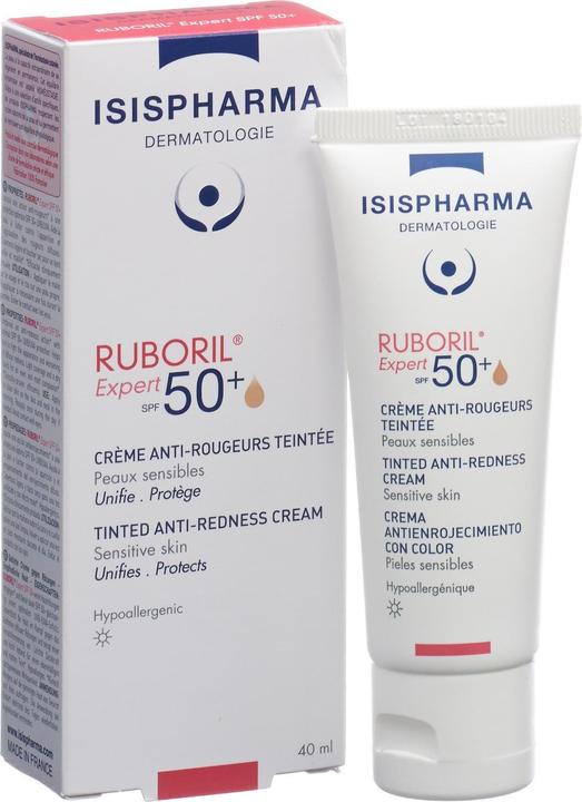Isispharma RUBORIL EXPERT SPF50+ Creme (Sonnencreme, SPF 50+, 40 ml)