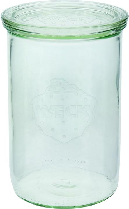 Dosen-Zentrale Weck preserving jar 1050 ml (High-quality preserving jar with glass lid for preserving (6 pcs., 1.05 l)