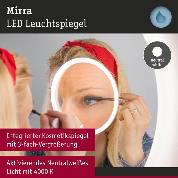 Actual product image Paulmann Leuchtspiegel Mirra Kosmetik (Ø 60 cm)