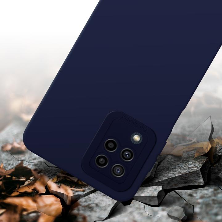 Productafbeelding Cadorabo Hoesje voor Samsung Galaxy M22 / M32 4G in TPU Fluid LM162 Style (Samsung Galaxy M22, Samsung Galaxy A32)