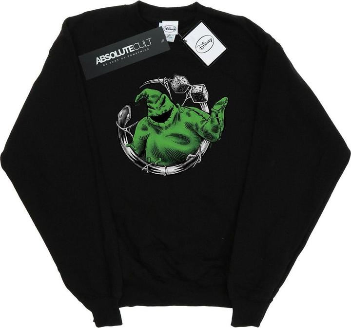 Actual product image Disney Womens/Ladies Nightmare Before Christmas Roll The Dice Sweatshirt (XL)