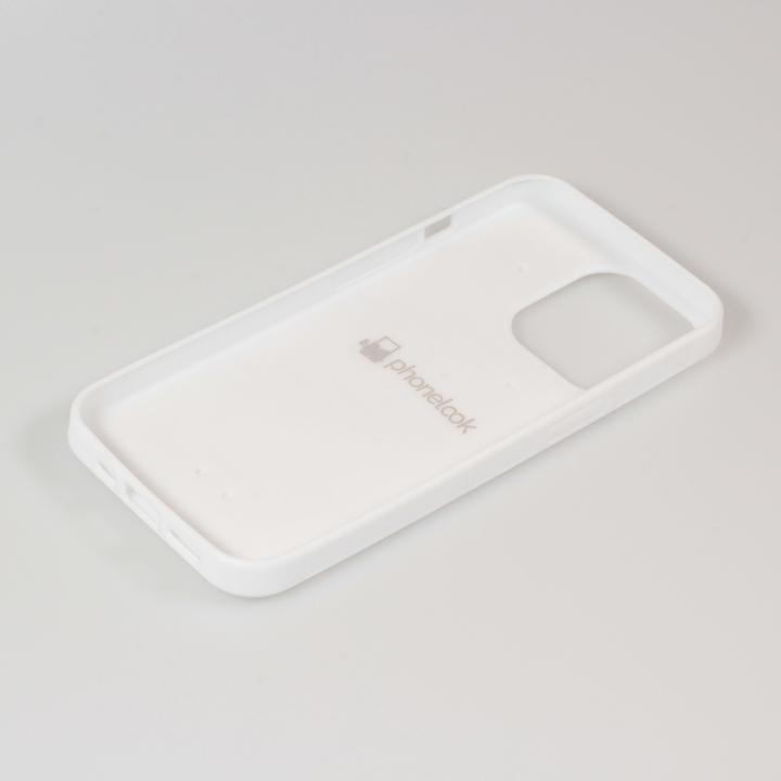 Produktbild PhoneLook Hülle Silikon weiss Shimmering Orange (Apple iPhone 13 Pro)