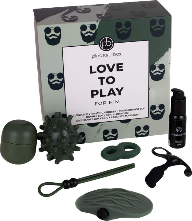 Actual product image Dream Toys Pleasure Box - Love to Play for Him