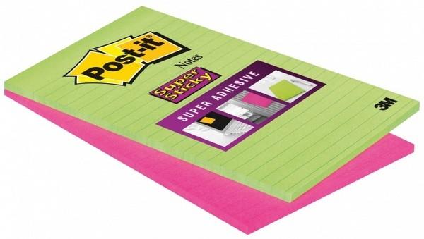 Productafbeelding Post-it Super kleverige notities (12,5 x 20,5 cm)