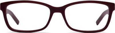 Actual product image Hugo Boss 1016 Glasses 0LHF Opal Burgundy Rectangular 53mm New 100% Authentic