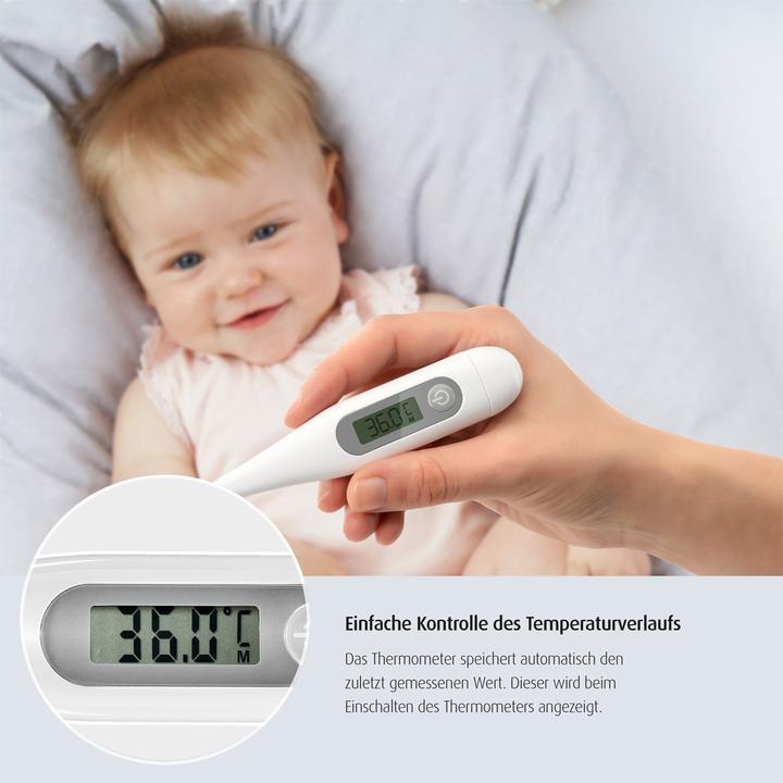 Actual product image Reer ClassicTemp digital clinical thermometer (Armpit, Mouth, Rectal)