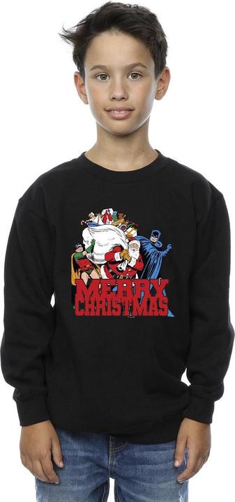 Image du produit - Sweat BATMAN MERRY CHRISTMAS COMIC - Garçon (104)